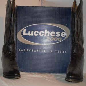 Vintage Lucchese 2000 Kangaroo Boots 9.5 EE